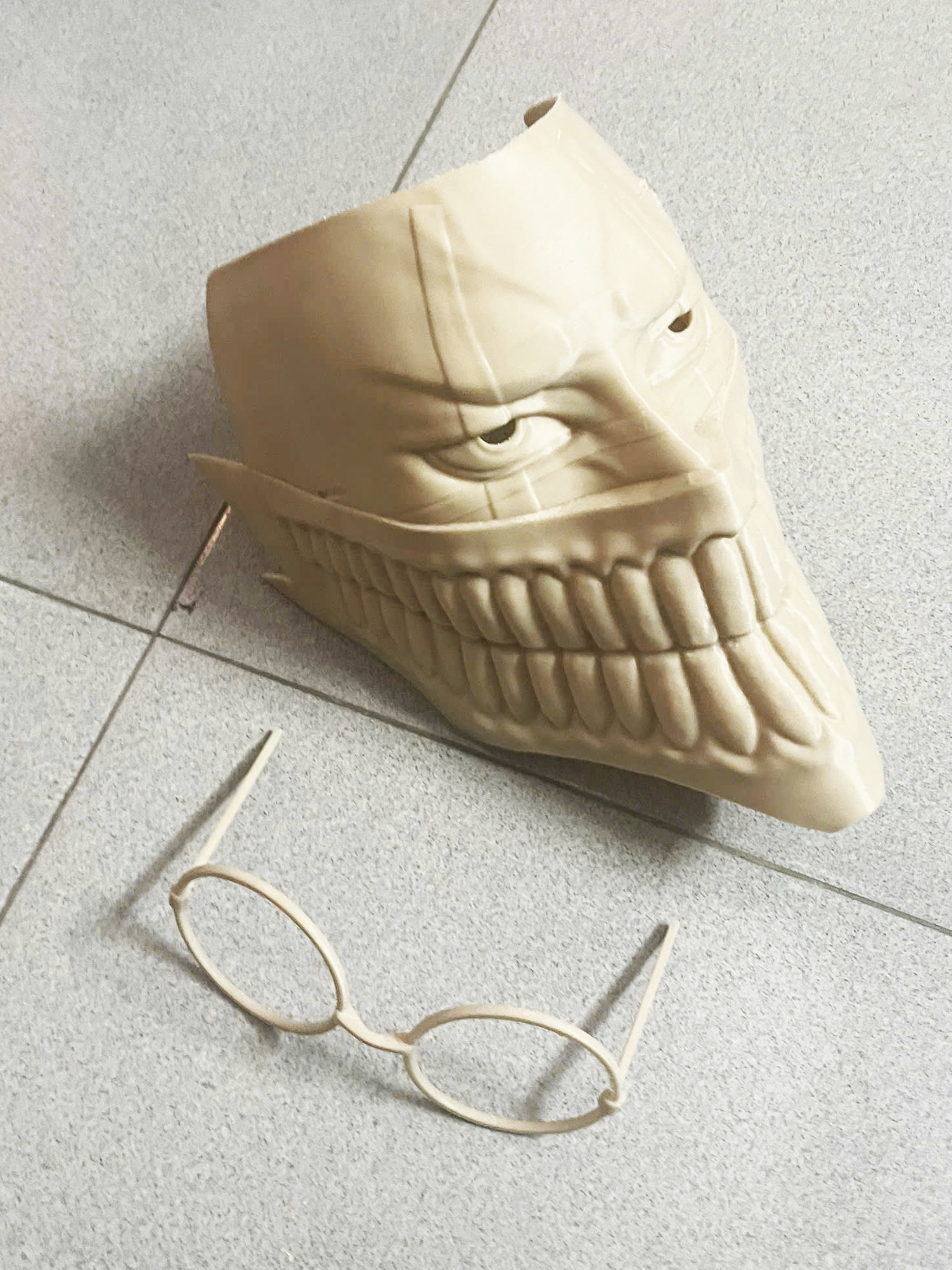 Dandadan Okarun Full Mask - High Quality - Anime Cospla 3D print model_22