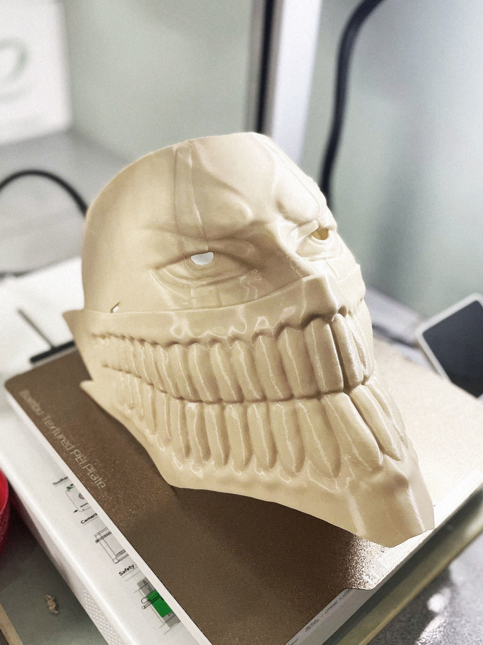 Dandadan Okarun Full Mask - High Quality - Anime Cospla 3D print model_20
