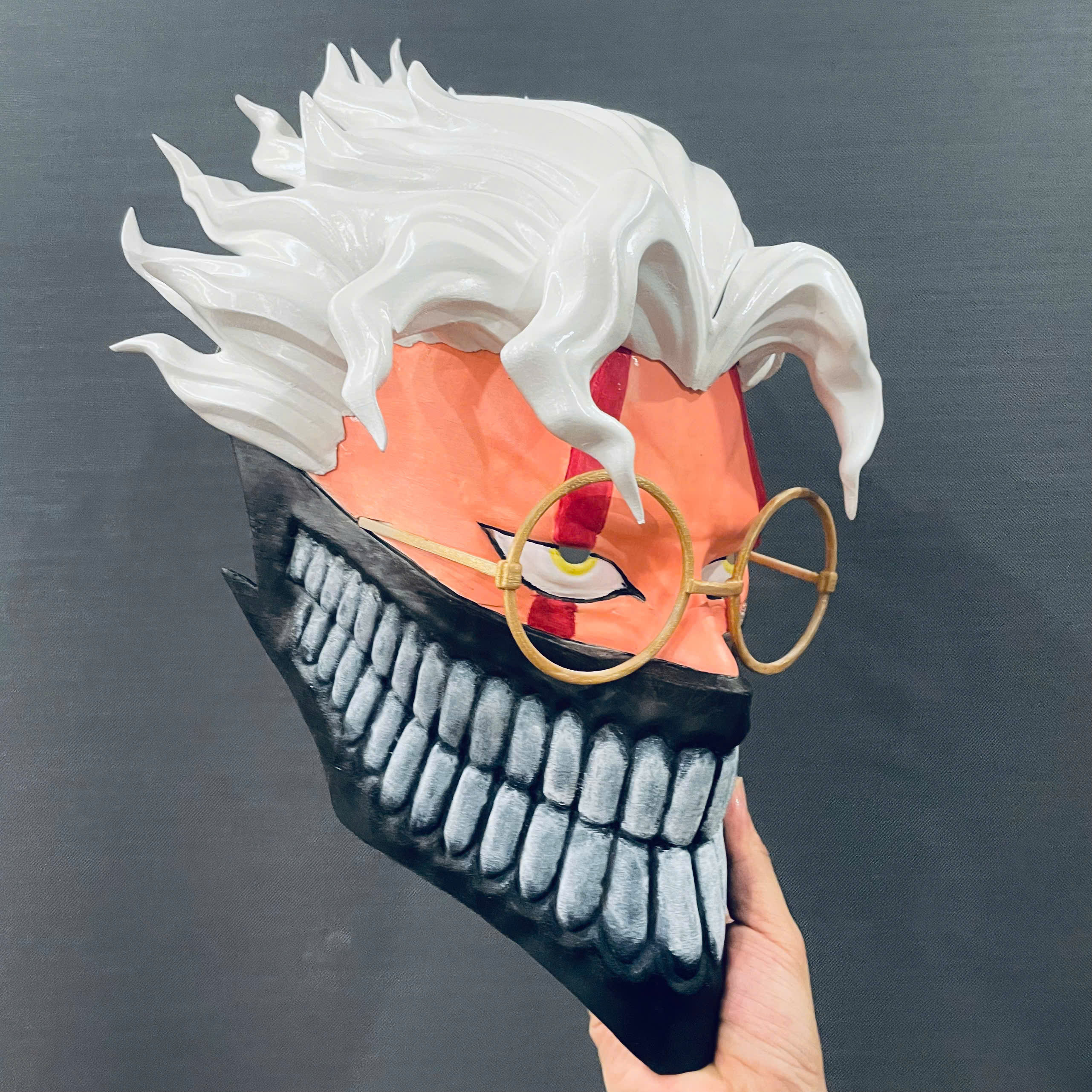 Dandadan Okarun Full Mask - High Quality - Anime Cospla 3D print model_15
