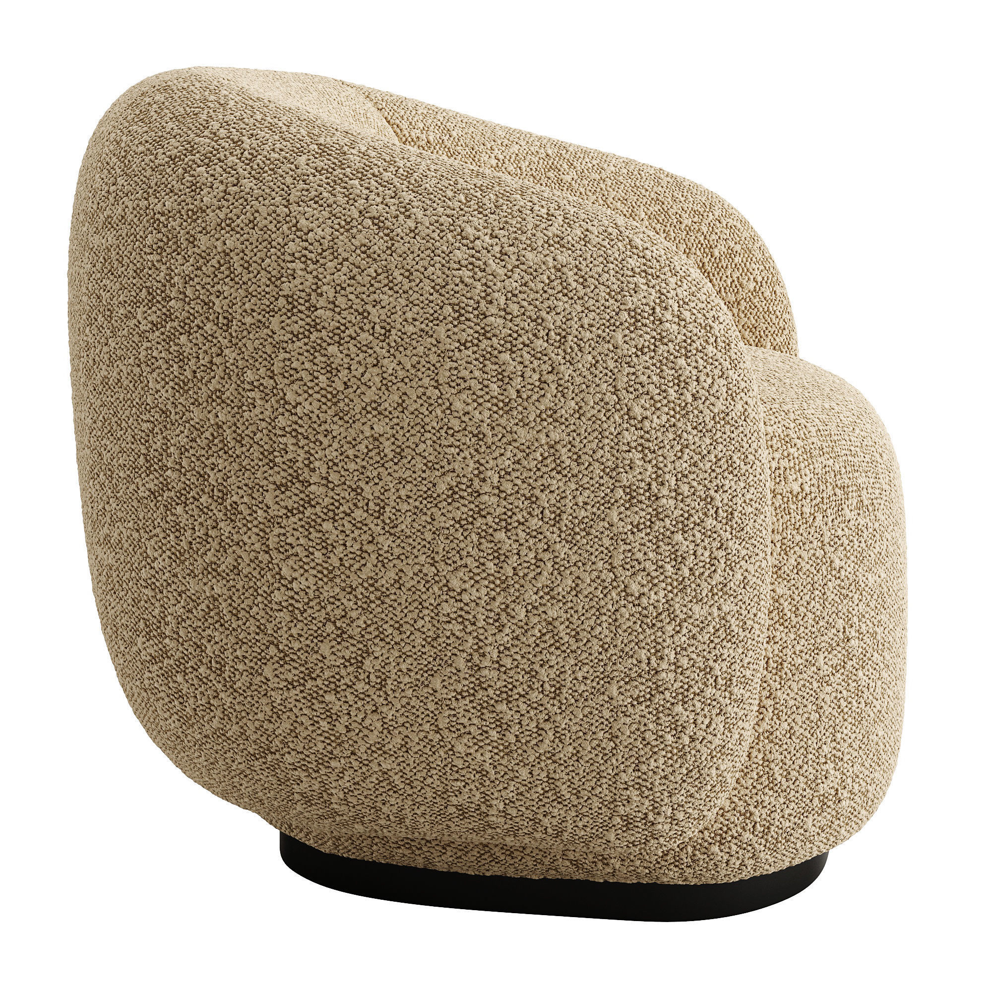 Armchair Brioche by twils 3D model_4