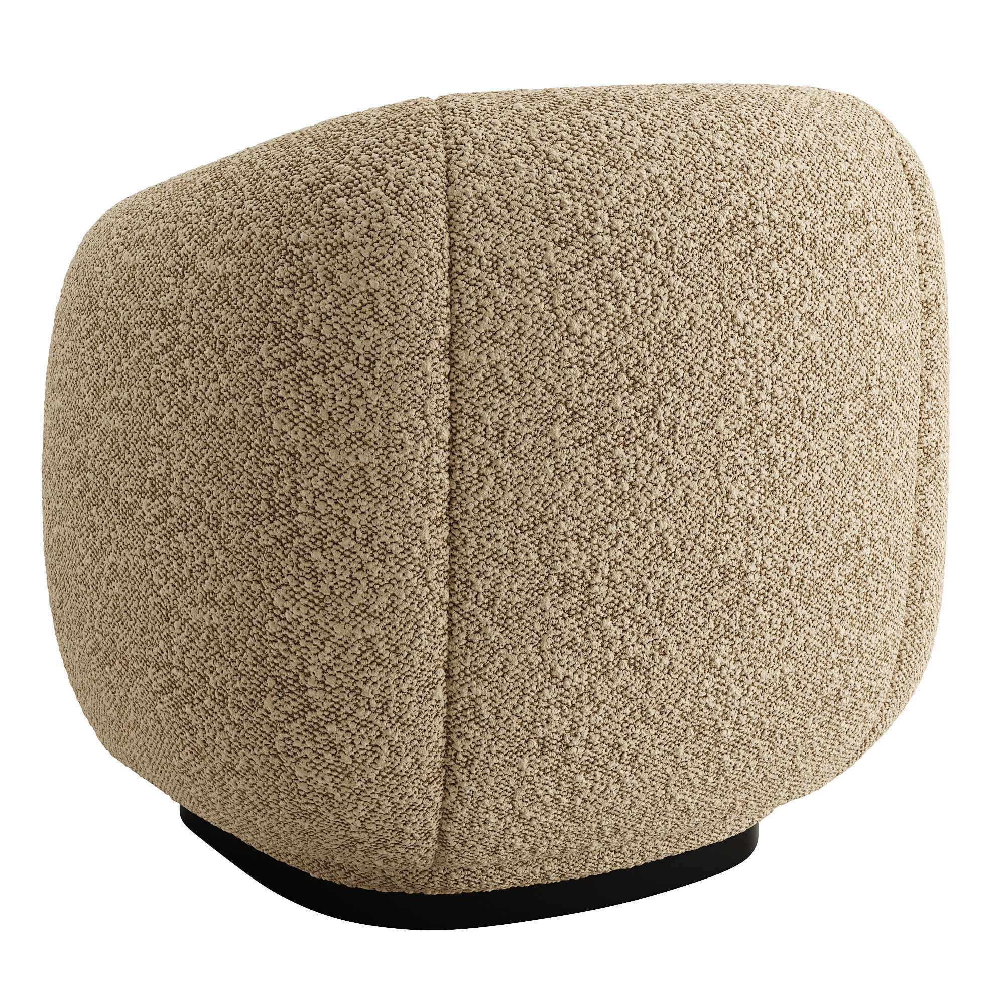 Armchair Brioche by twils 3D model_5