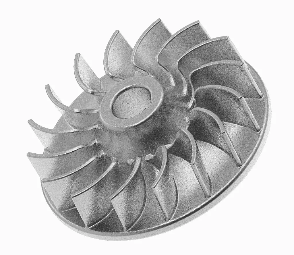Automotive Engine Flywheel 3D print model_0
