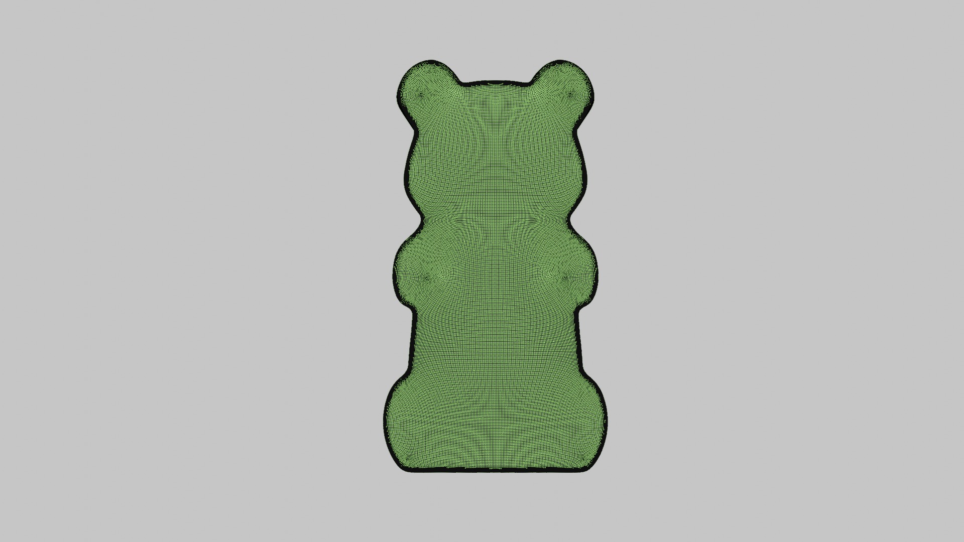 Gummy Bear 3D print model_11