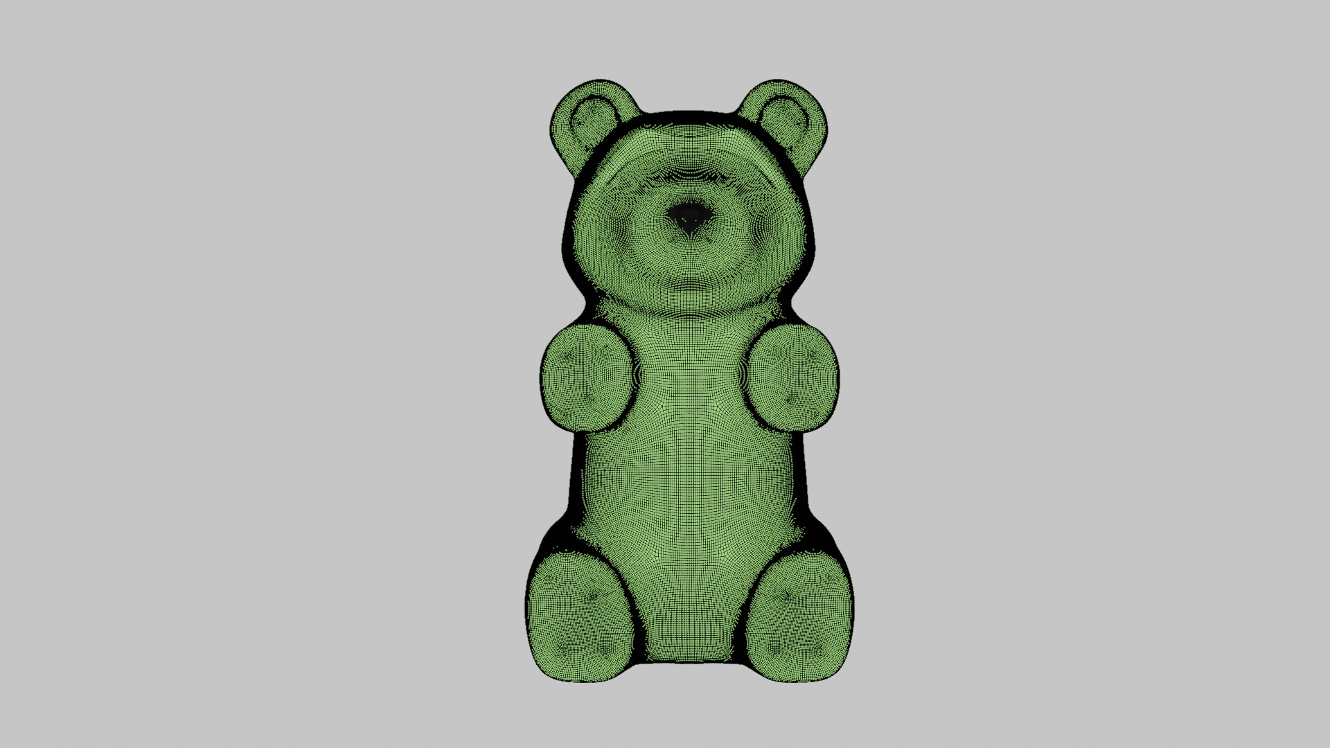 Gummy Bear 3D print model_9