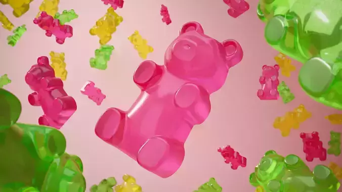 Gummy Bear 3D print model