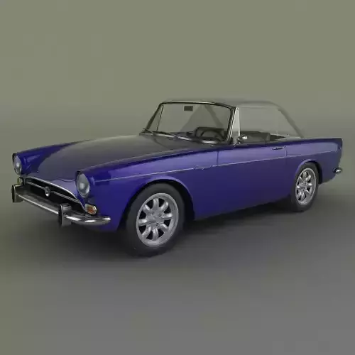 Sunbeam Tiger 3D model