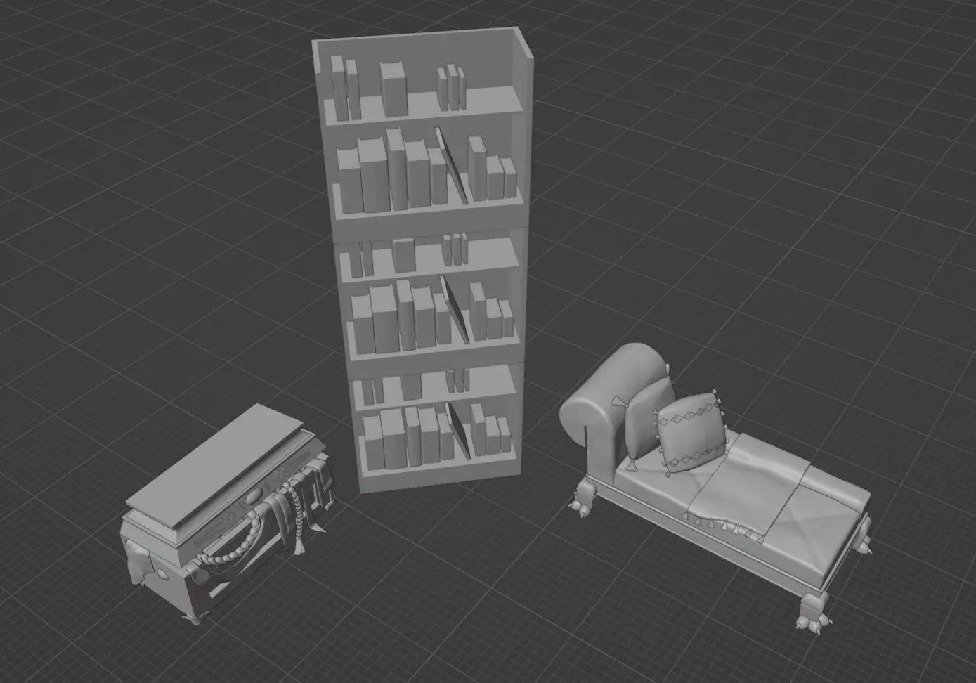 Hades Zagreus Room Furniture Pack 2 3D print model_0