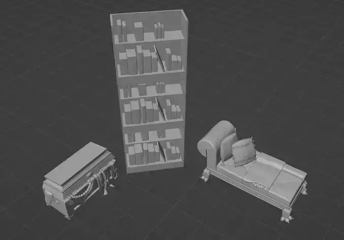 Hades Zagreus Room Furniture Pack 2