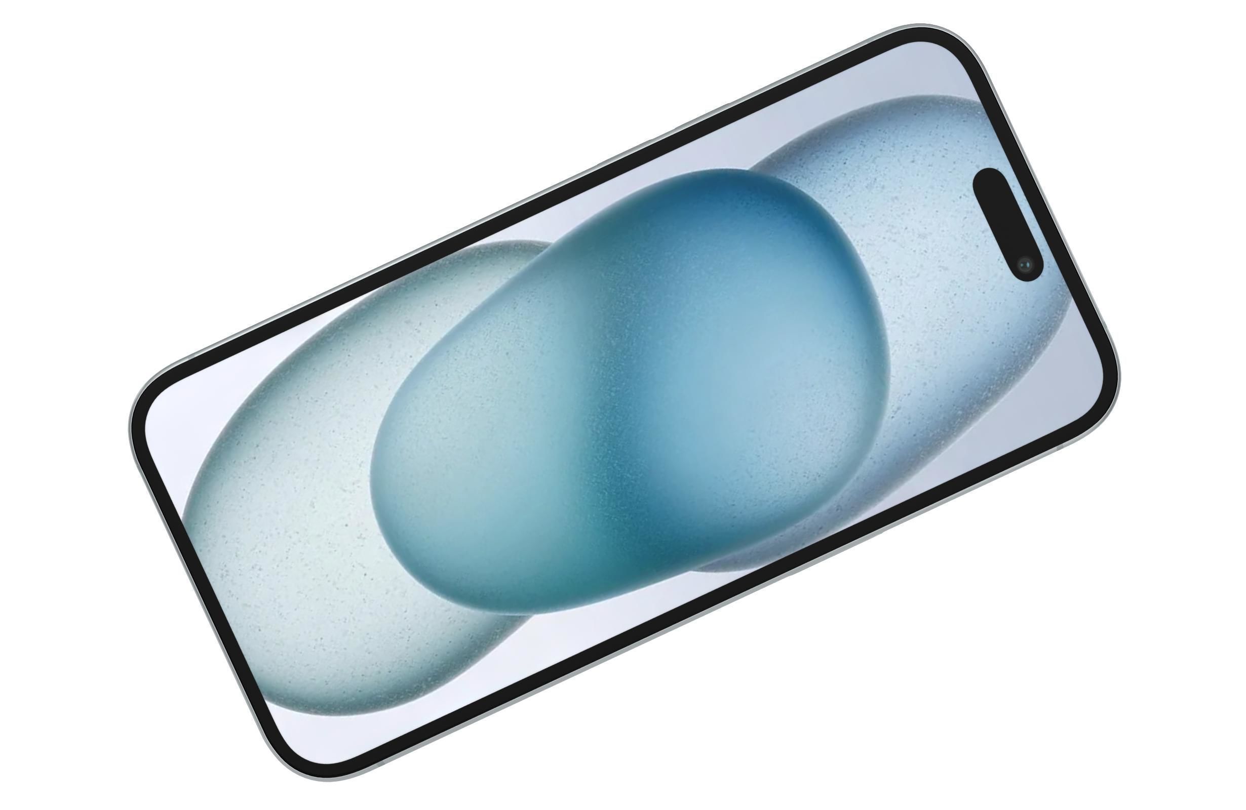 Apple iPhone 15 Plus White 3D model_10