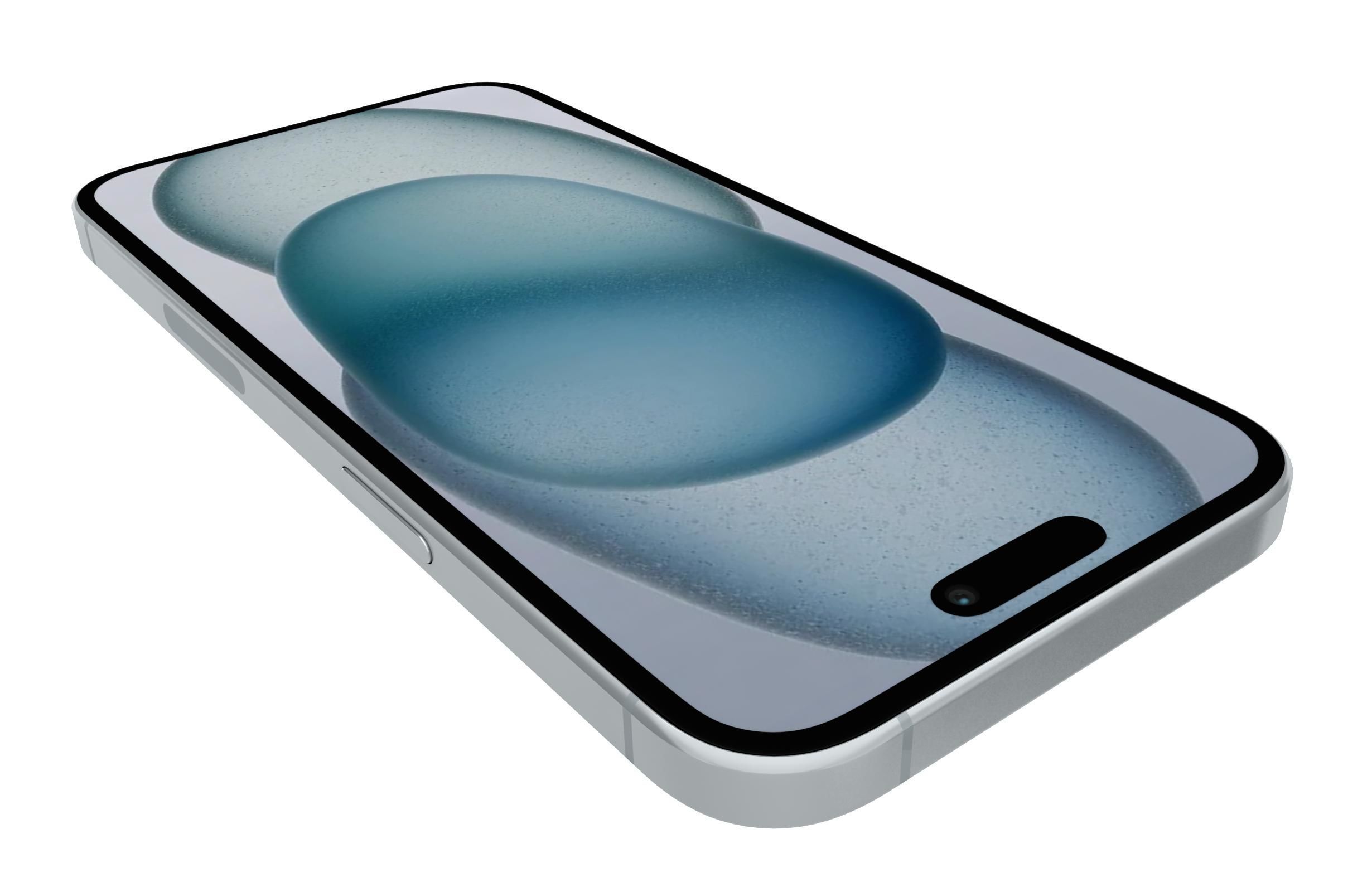 Apple iPhone 15 Plus White 3D model_13