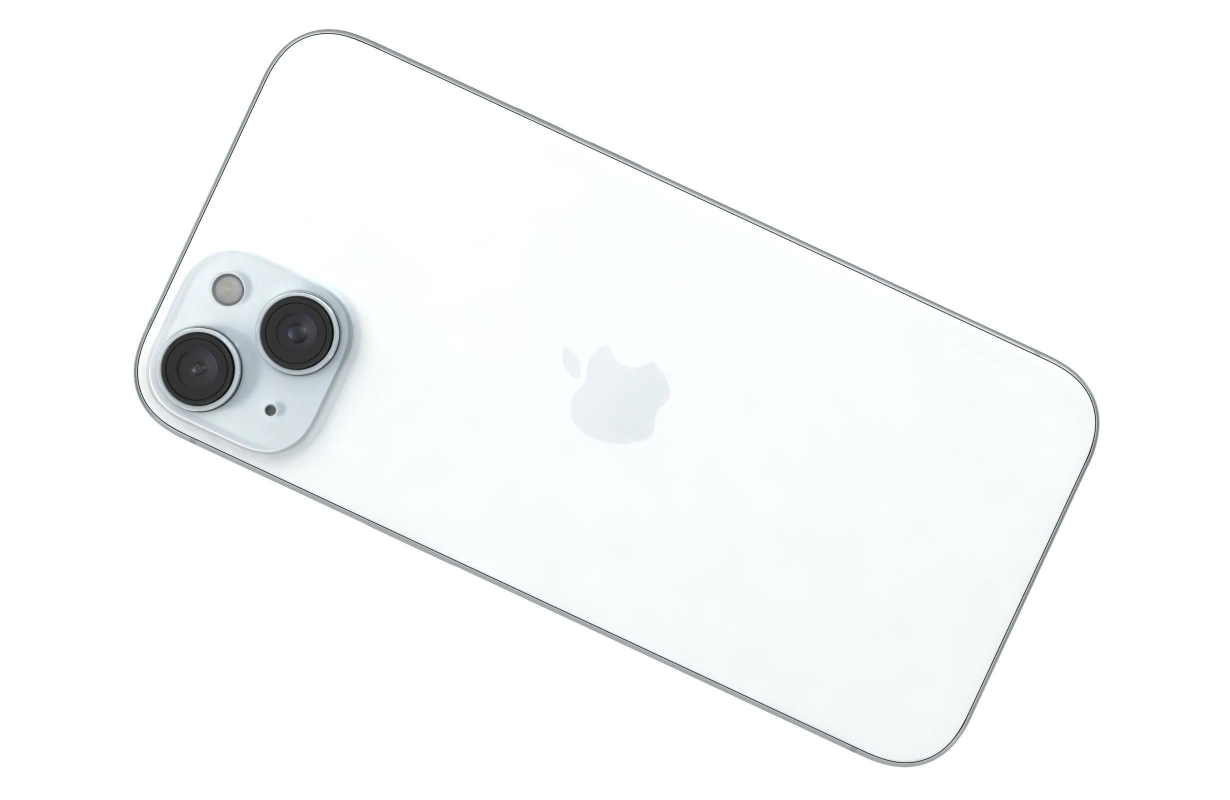 Apple iPhone 15 Plus White 3D model_11