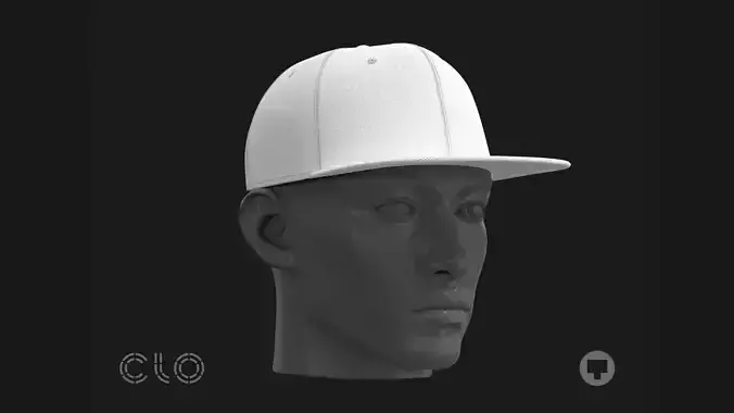 BASIC SNAPBACK CAP mv2 highpoly