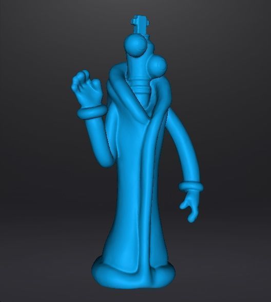 KINGER CHESS KING FIGURE MODEL TOY FOR KIDS PVC SCULPTURE 3D print model_10