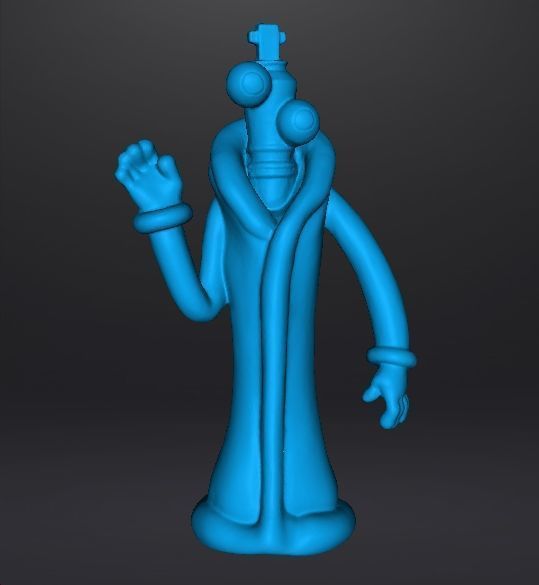 KINGER CHESS KING FIGURE MODEL TOY FOR KIDS PVC SCULPTURE 3D print model_8