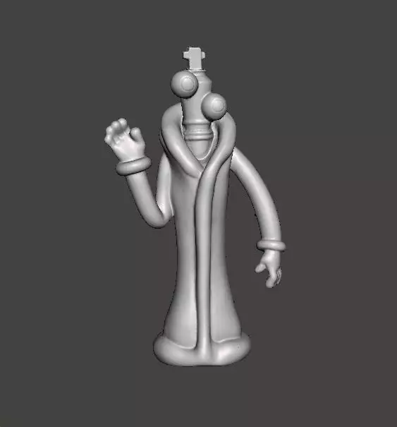 KINGER CHESS KING FIGURE MODEL TOY FOR KIDS PVC SCULPTURE 3D print model_0