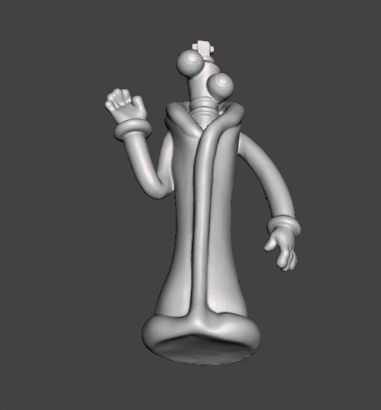 KINGER CHESS KING FIGURE MODEL TOY FOR KIDS PVC SCULPTURE 3D print model_7