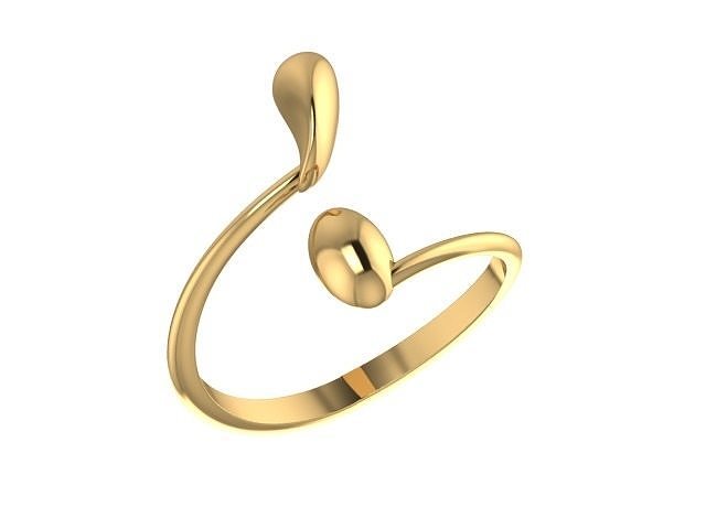 Ring stylish 3D print model