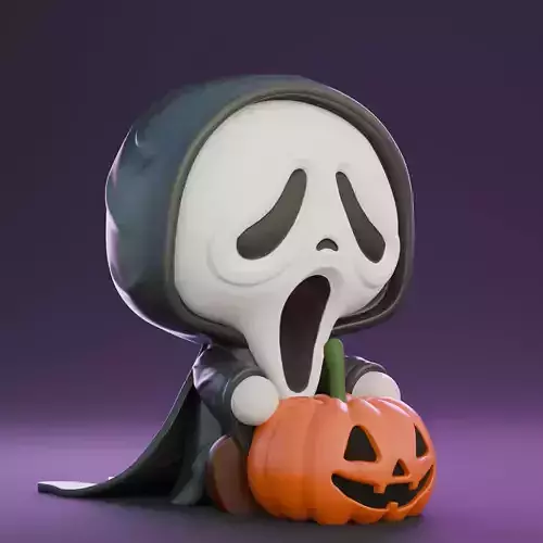 SCREAM PUMPKIN HALLOWEEN