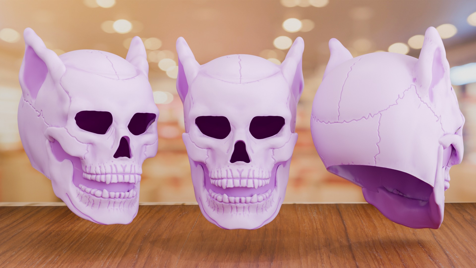 Killer Queen Mask Cosplay 3D print model_1