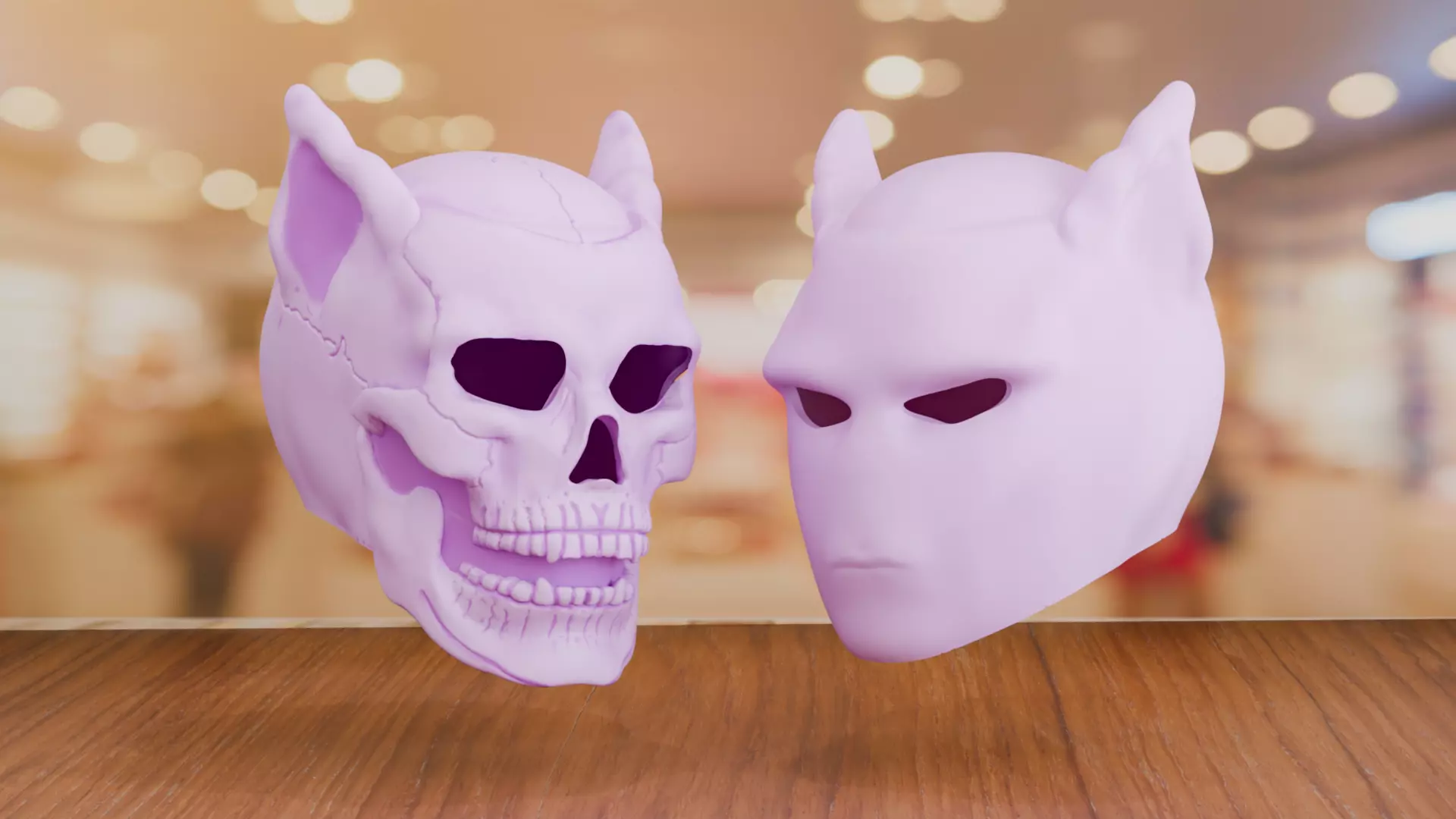 Killer Queen Mask Cosplay 3D print model_0
