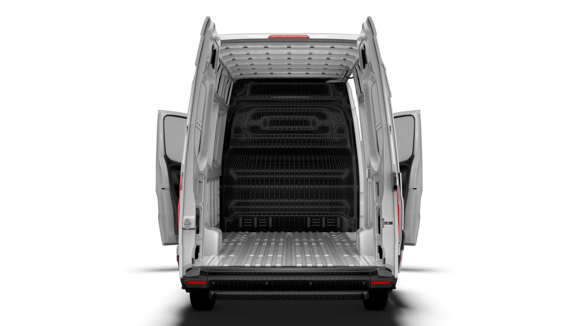 Mercedes Benz Sprinter L3H2 RWD HQ Interior 2025 3D model_22