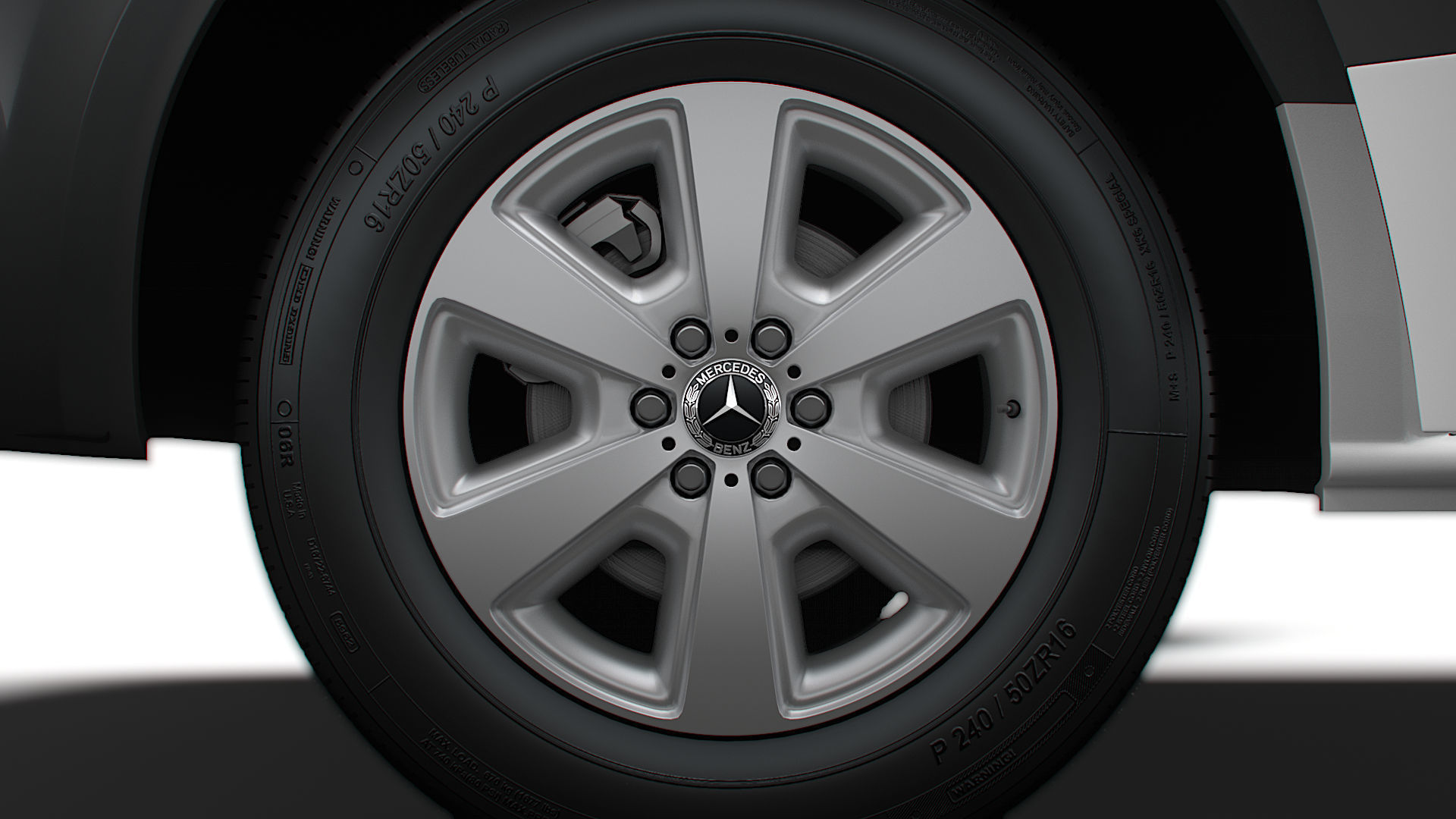 Mercedes Benz Sprinter L2H2 RWD HQ Interior 2025 3D model_11