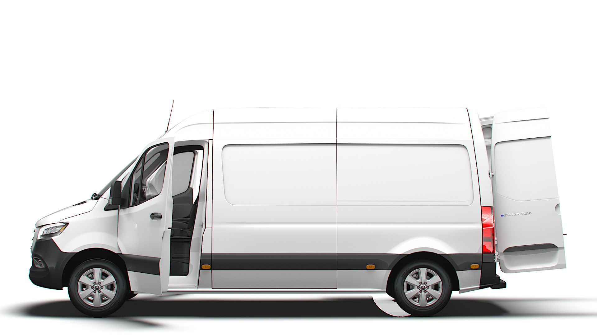 Mercedes Benz Sprinter L2H2 FWD HQ Interior 2025 3D model_3