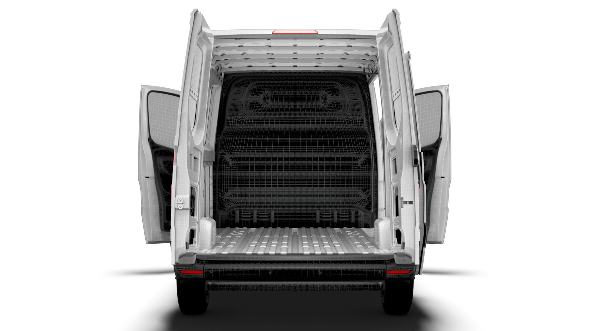 Mercedes Benz Sprinter L2H1 FWD HQ Interior 2025 3D model_21