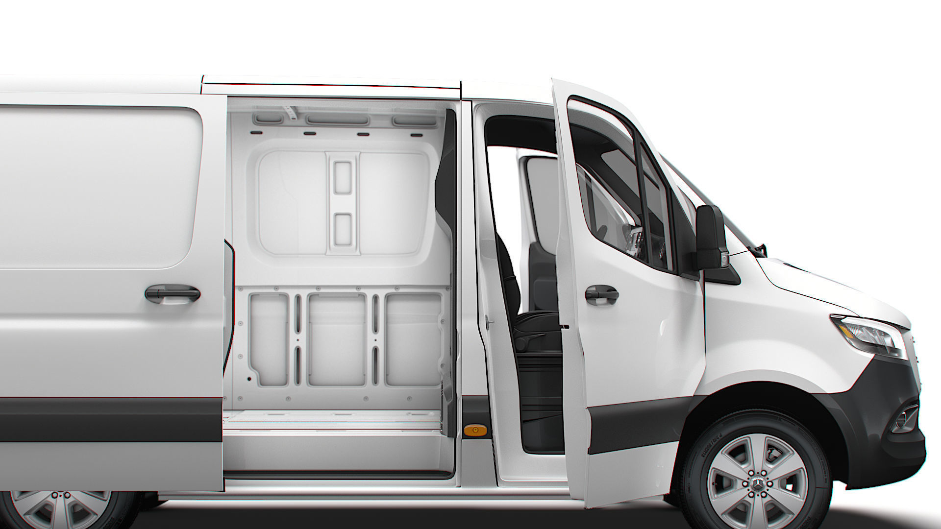 Mercedes Benz Sprinter L1H1 FWD HQ Interior 2025 3D model_1