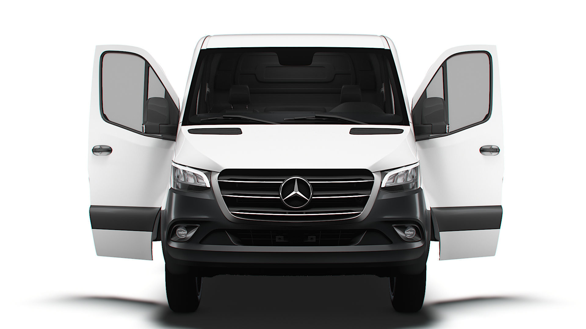 Mercedes Benz Sprinter L1H1 FWD HQ Interior 2025 3D model_5