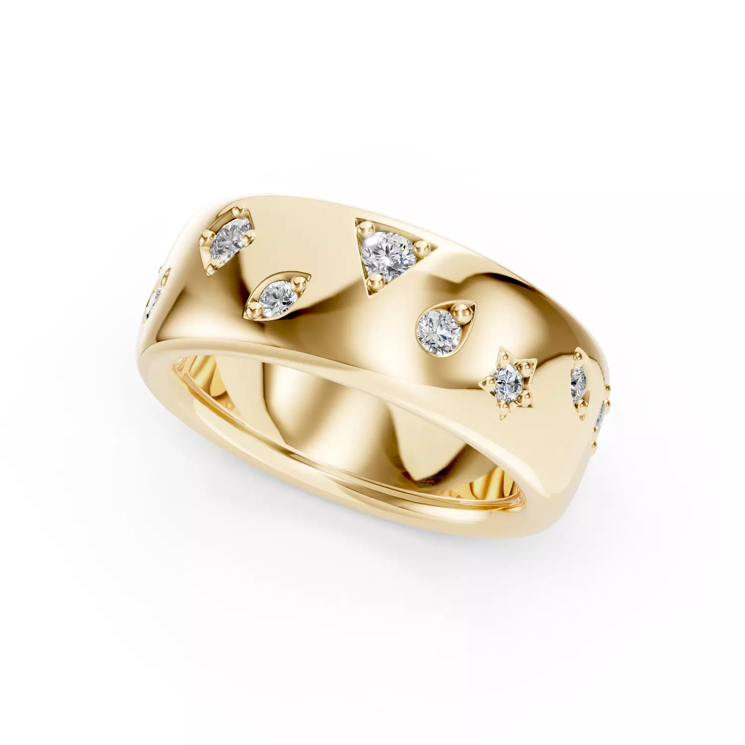 Pomellato Iconica Medium Ring 3D print model
