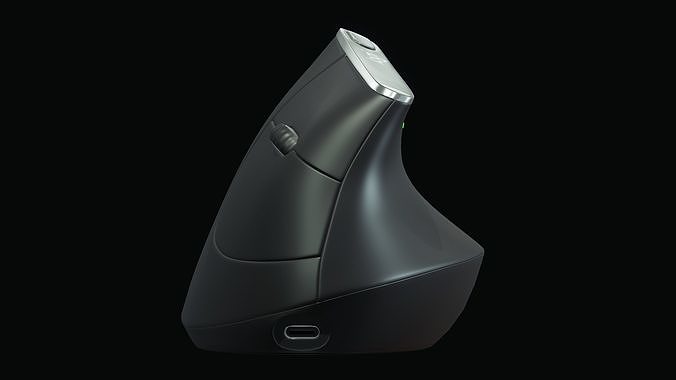 Vertical Mouse - Tutorial Included 3D model