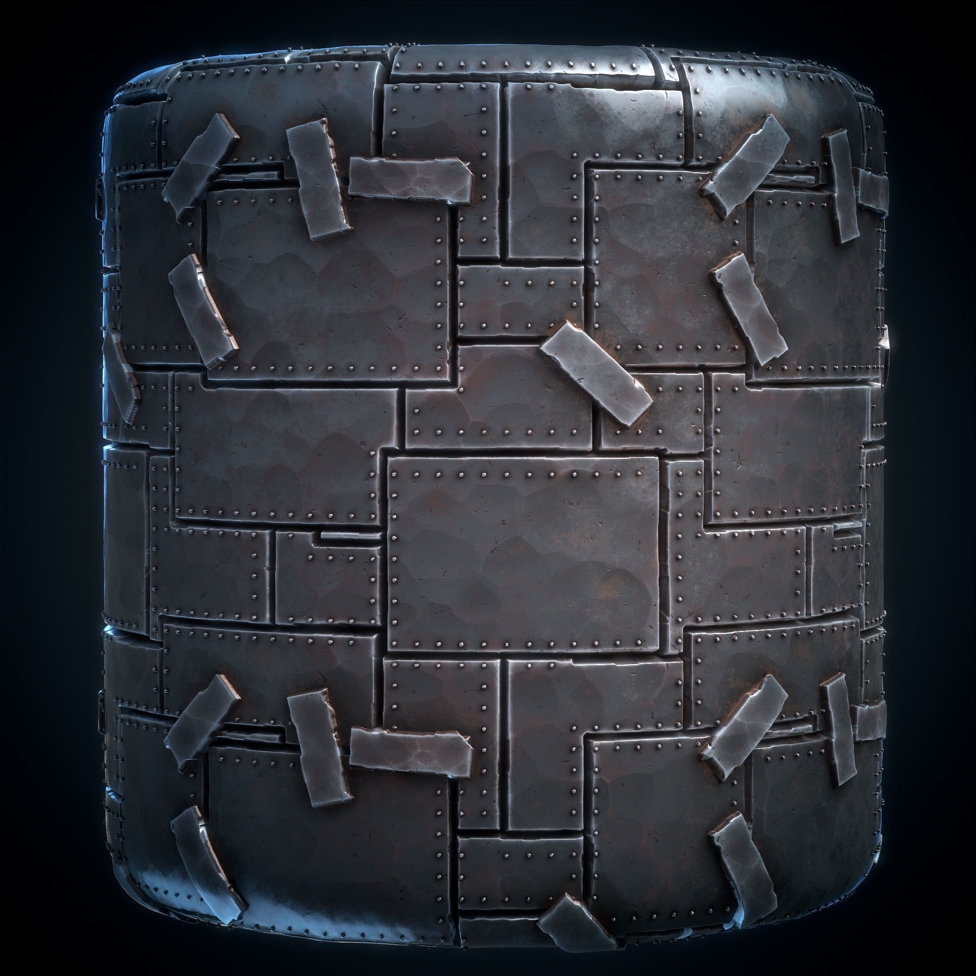 sci-fi plate - VOL 02 - Maps - SBsar - hard surface Texture_2