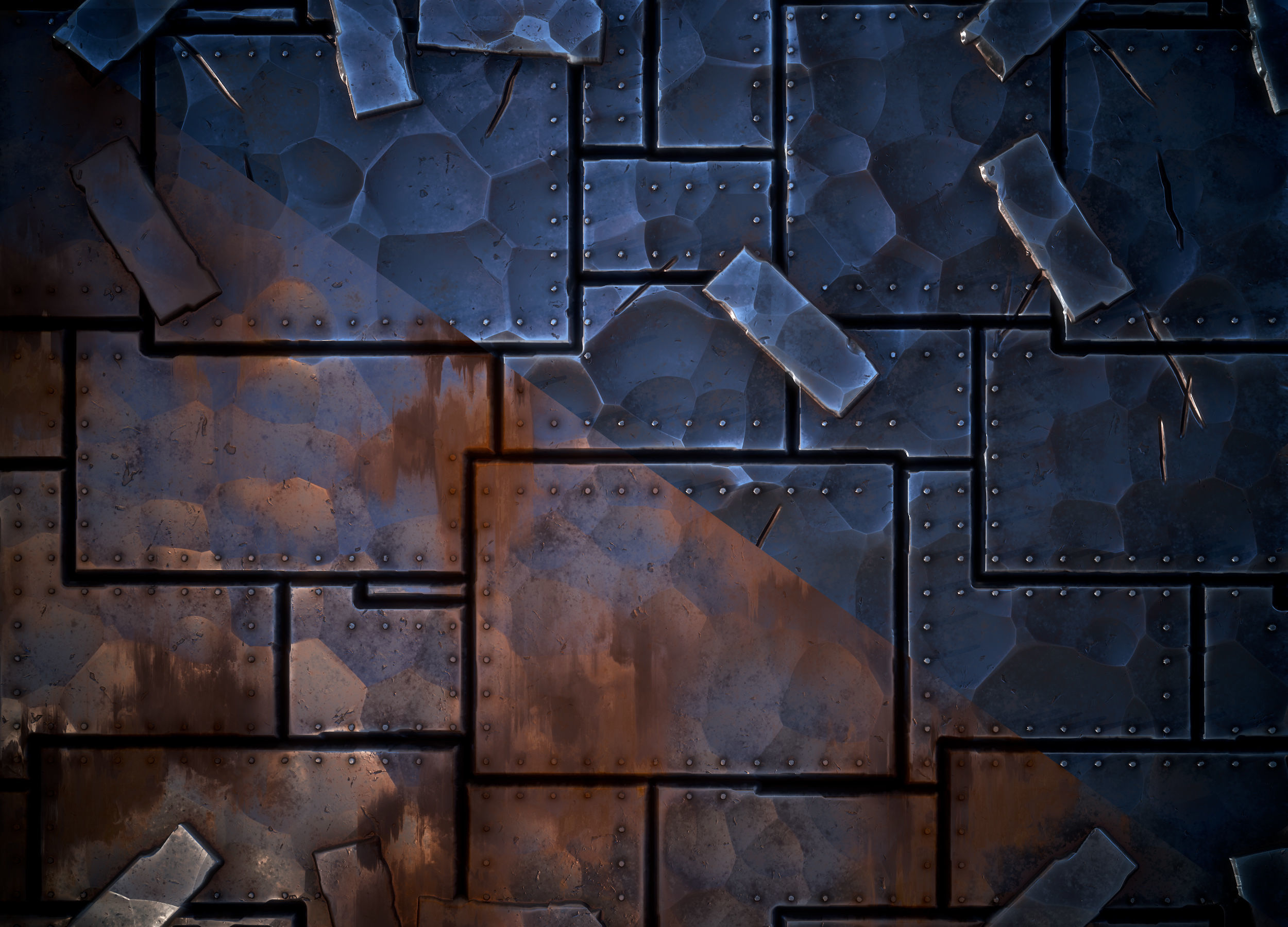 sci-fi plate - VOL 02 - Maps - SBsar - hard surface Texture_6