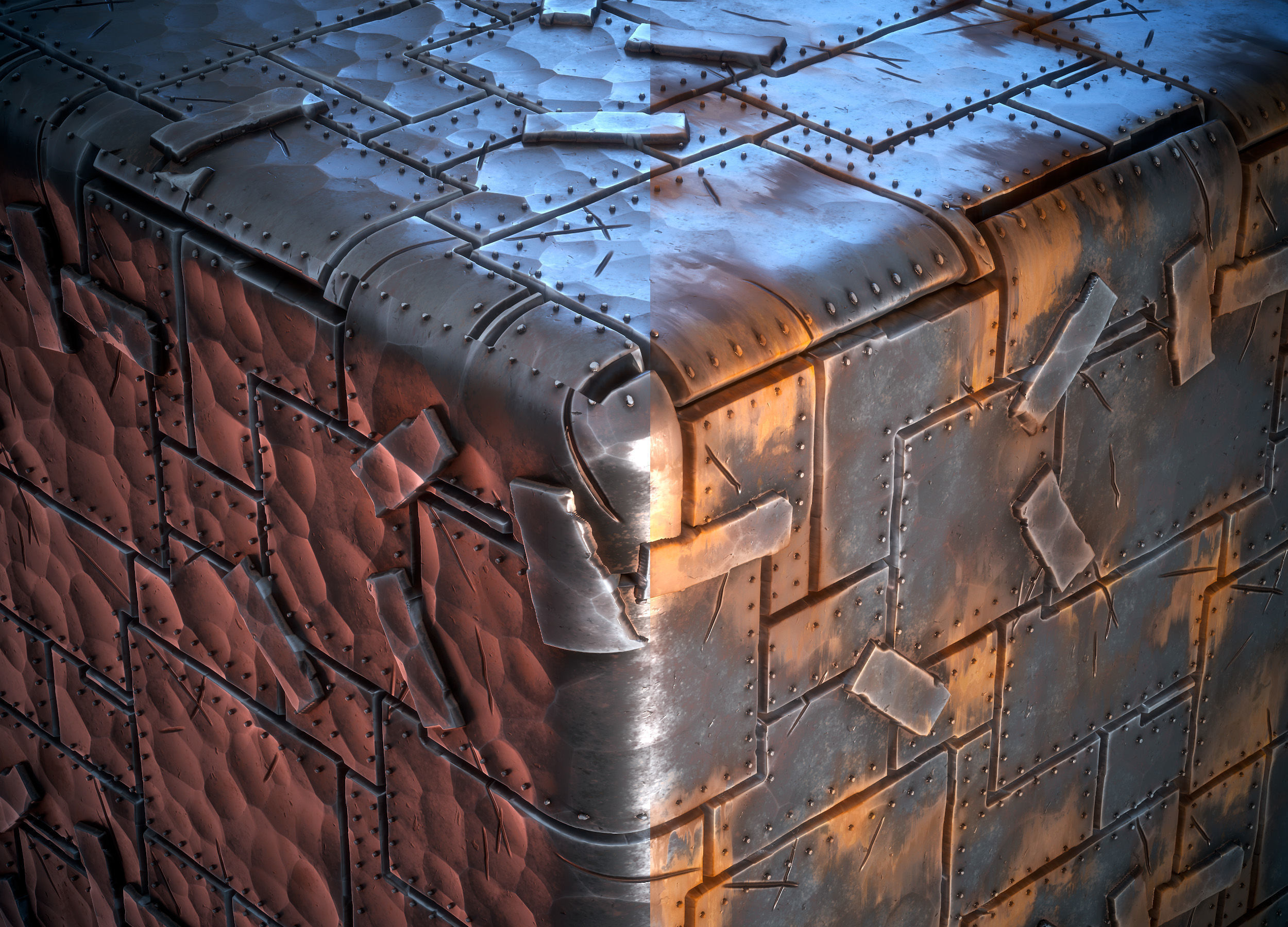 sci-fi plate - VOL 02 - Maps - SBsar - hard surface Texture_4