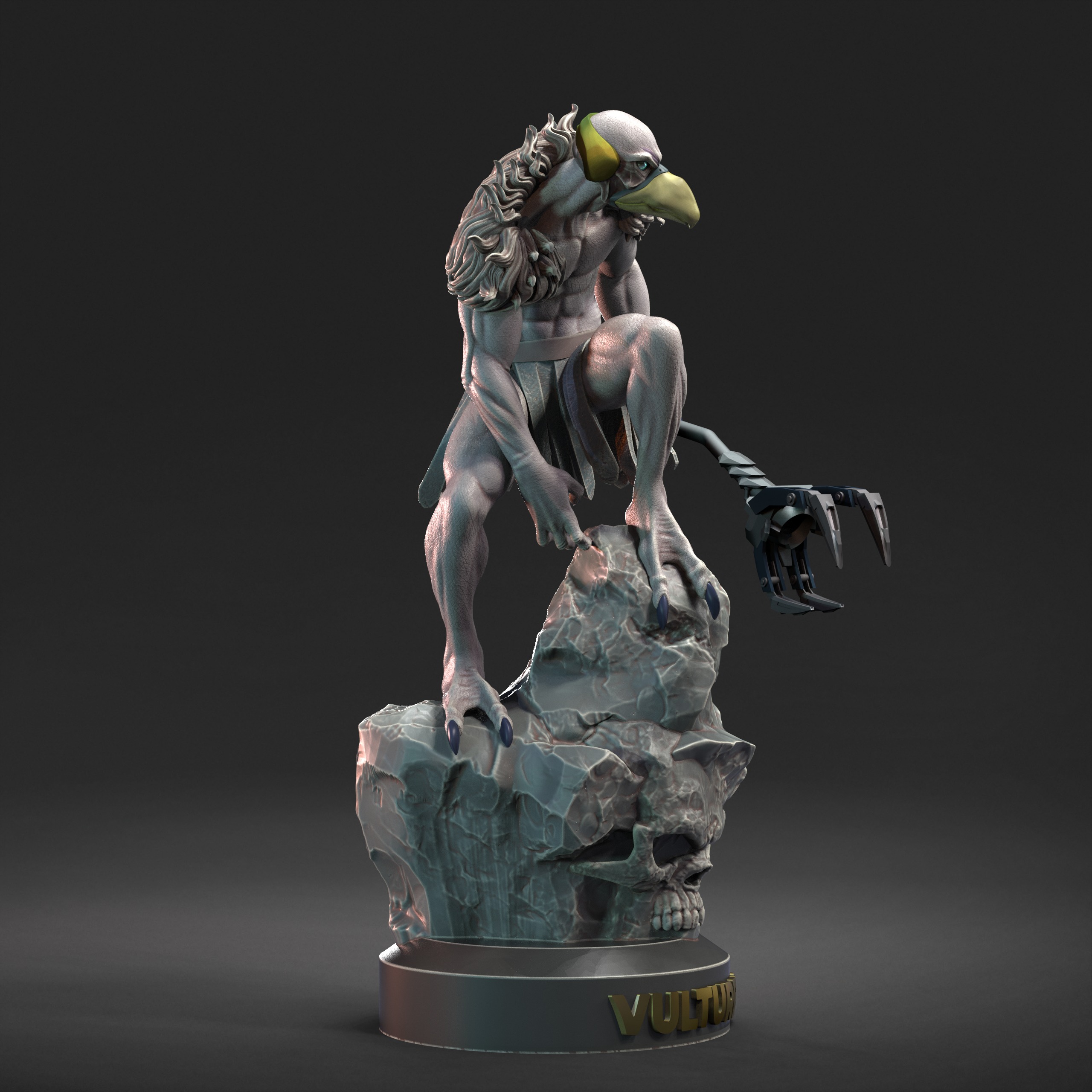 Vultureman Thundercats STL 3d printing collectibles 3D print model_7