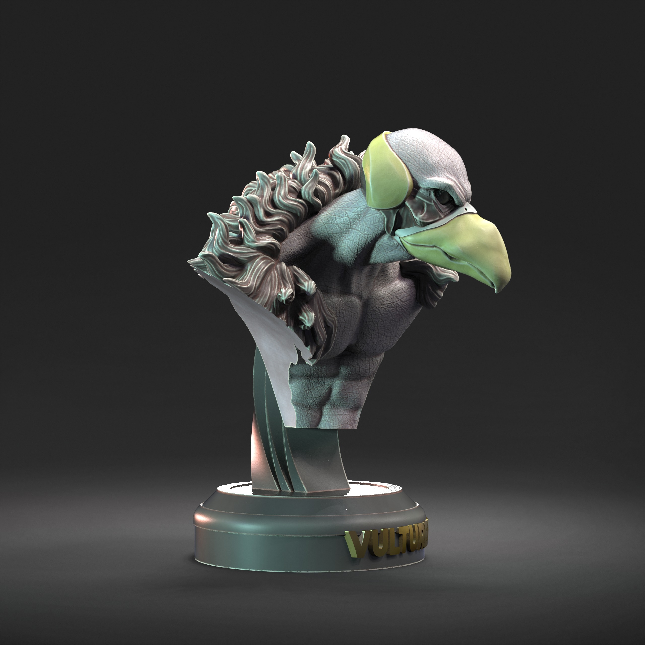 Vultureman Thundercats STL 3d printing collectibles 3D print model_2