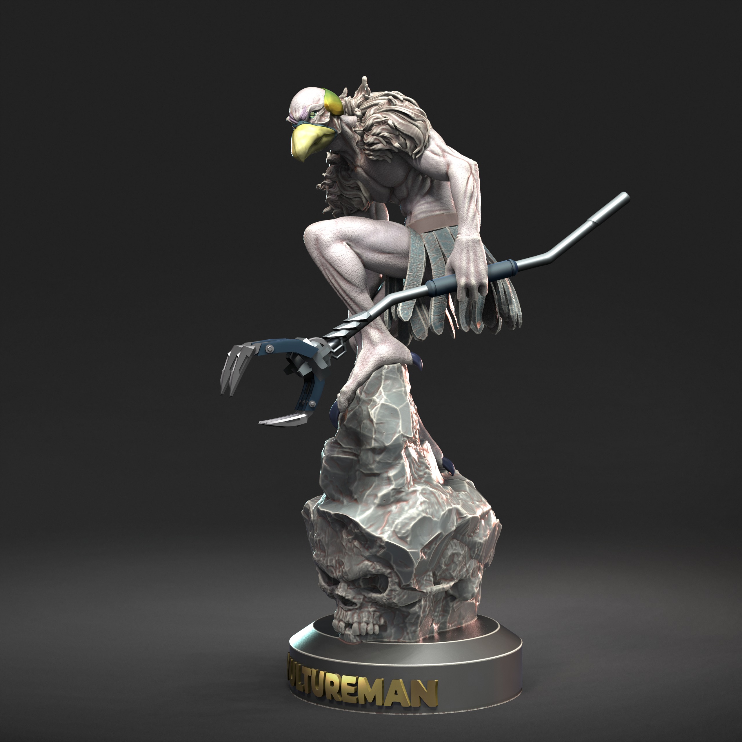 Vultureman Thundercats STL 3d printing collectibles 3D print model_9