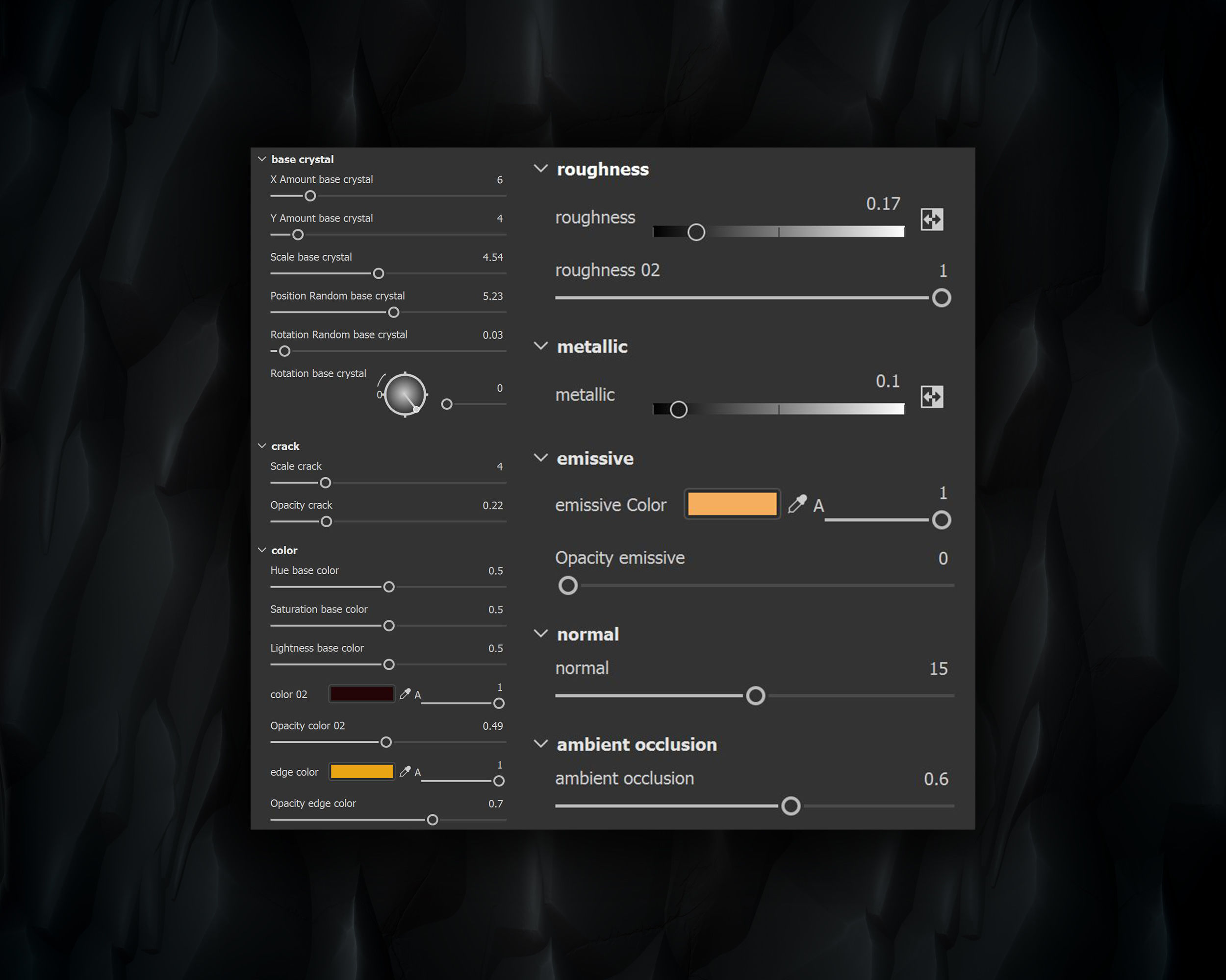 Crystal Stylized material - VOL 26 - Maps - Sbsar Texture_5