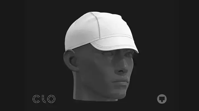 BASIC CYCLING CAP mv2 highpoly