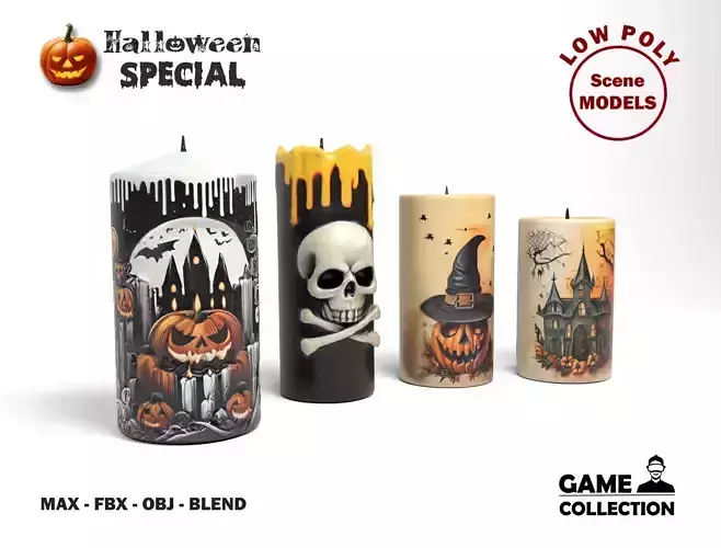 Halloween Candles