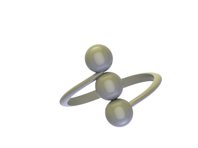 Stylish ring 2 3D print model_13