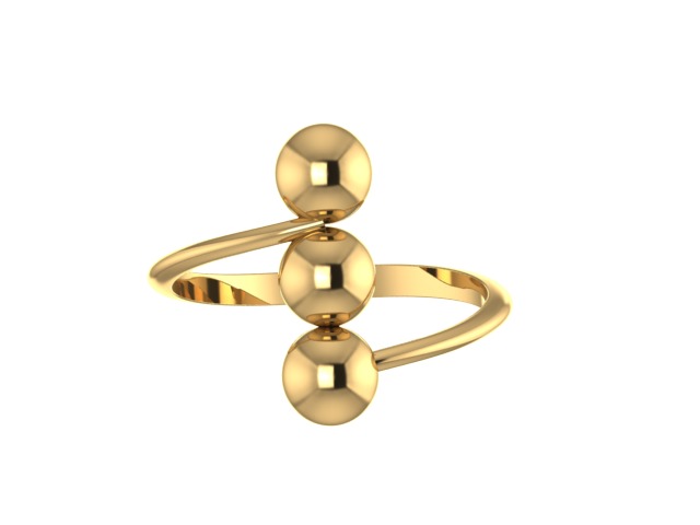 Stylish ring 2 3D print model_11