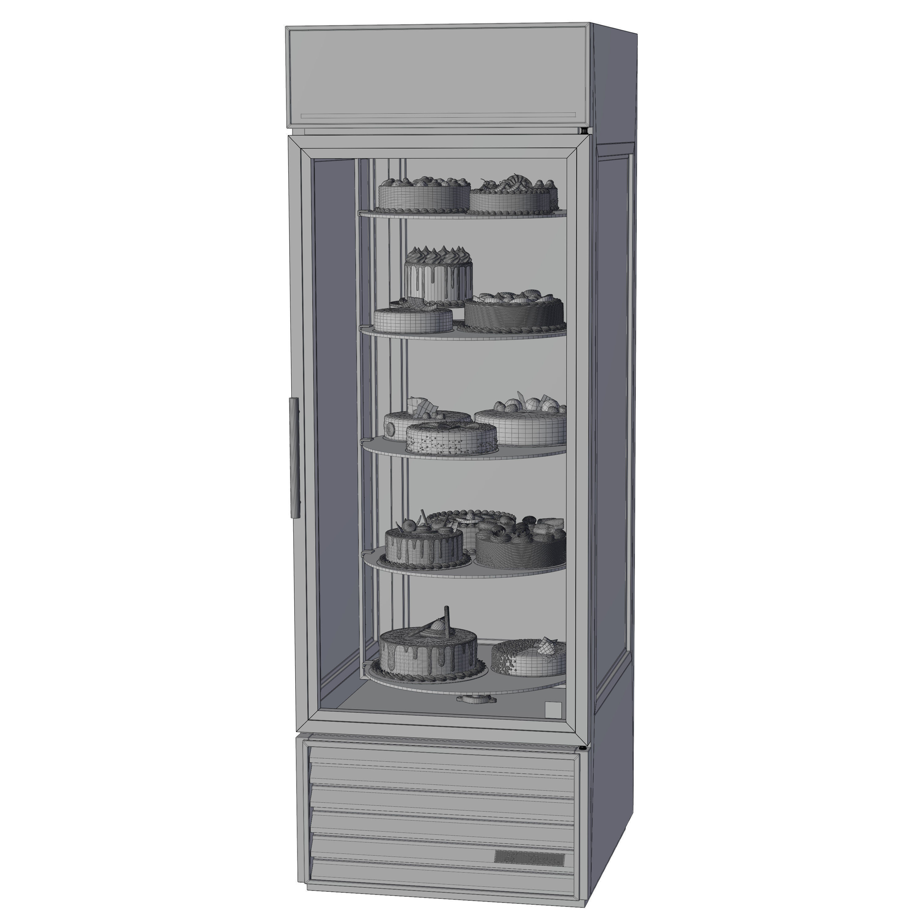 True G4SM-RGS dessert display 3D model_6