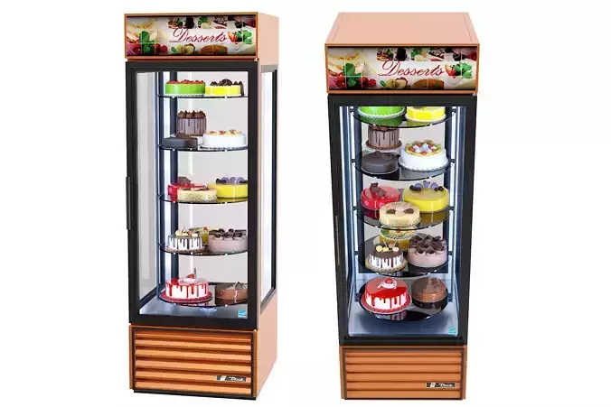 True G4SM-RGS dessert display