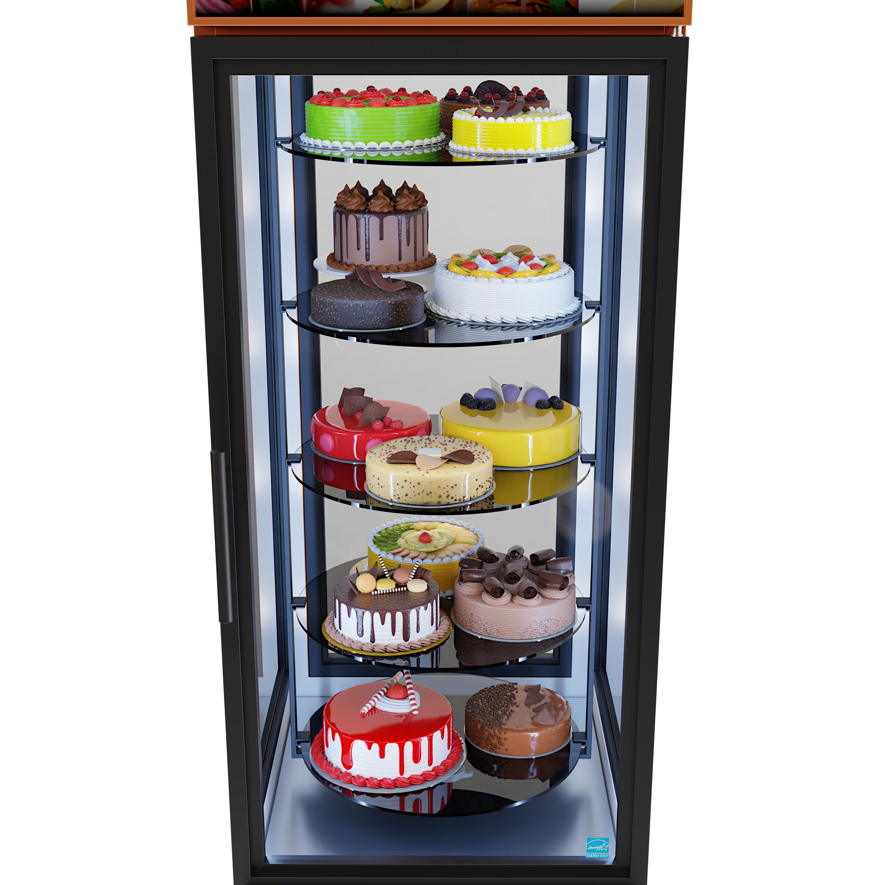 True G4SM-RGS dessert display 3D model_4