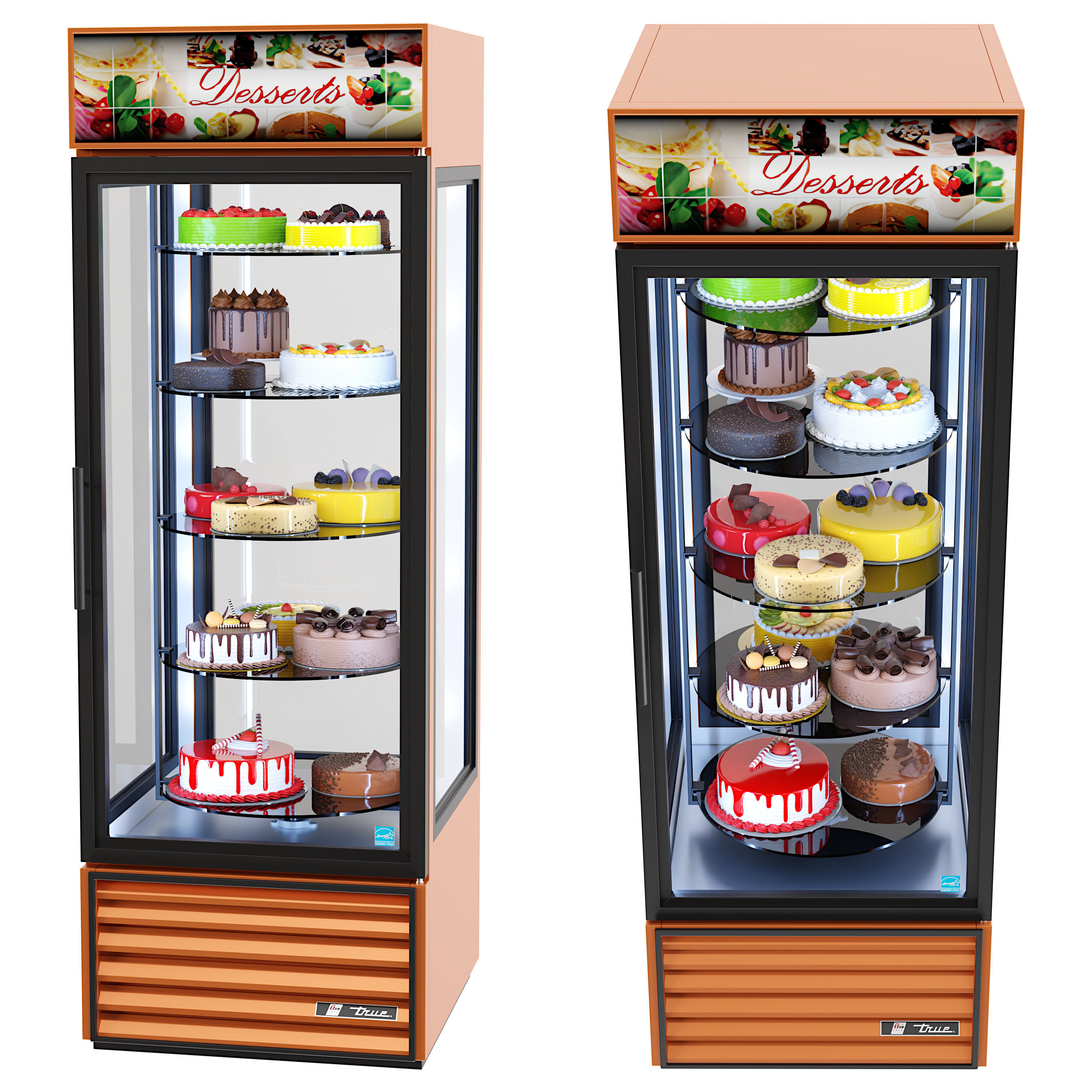 True G4SM-RGS dessert display 3D model_1