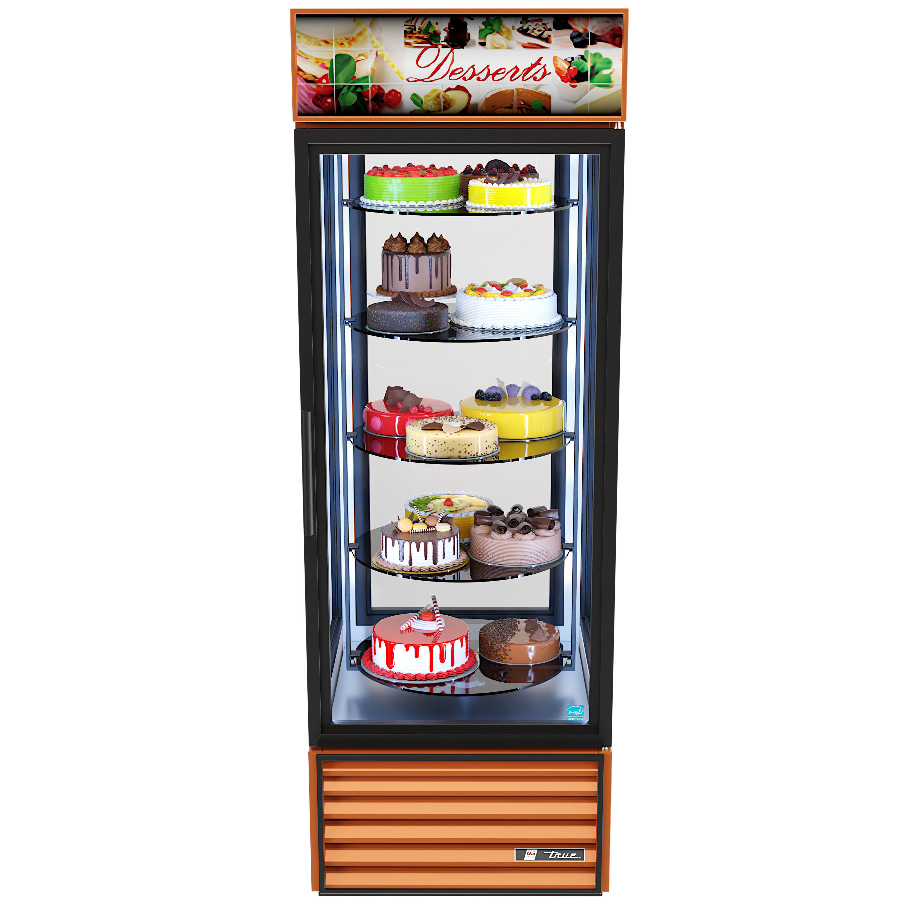 True G4SM-RGS dessert display 3D model_3