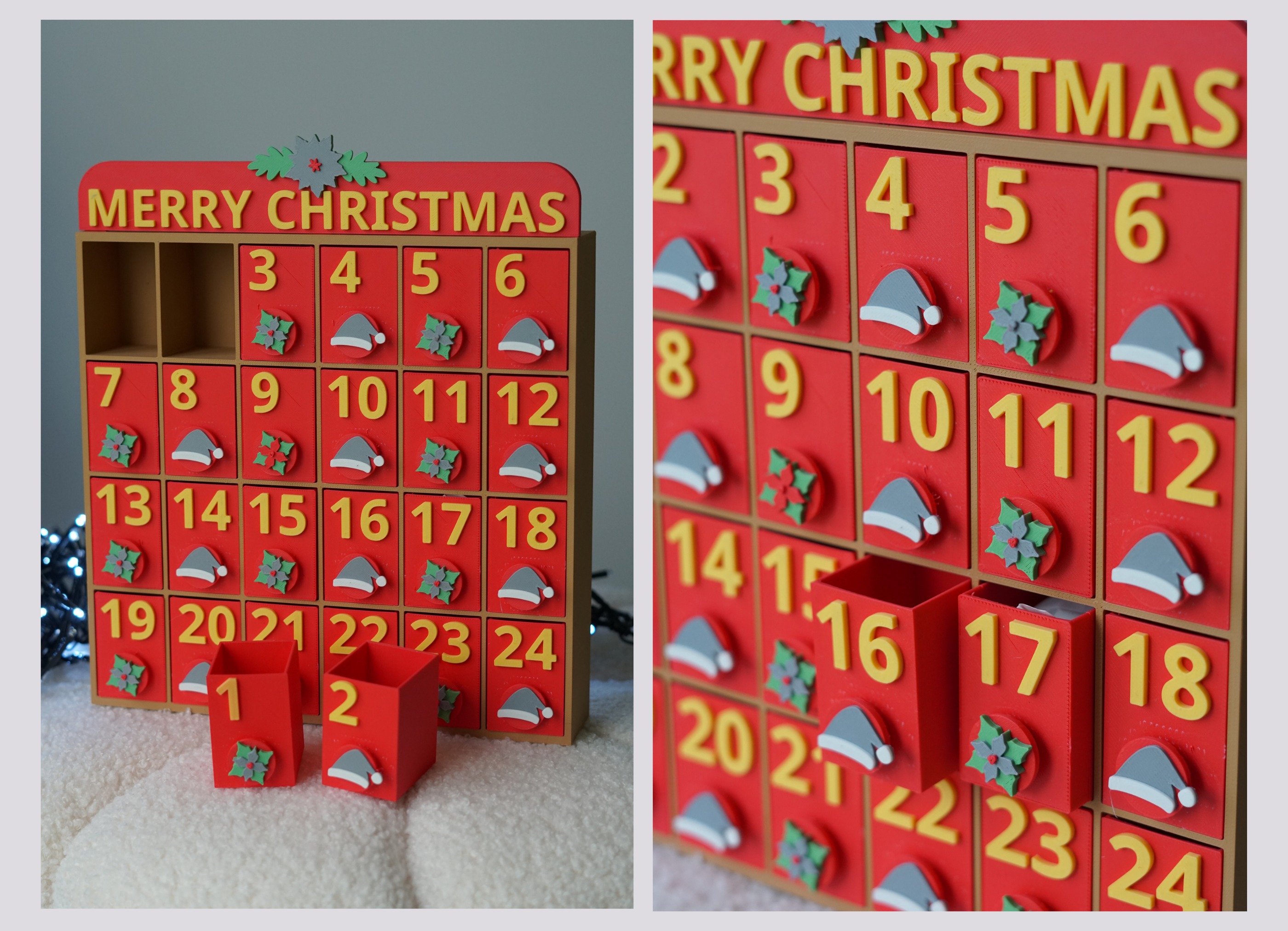 ADVENT CALENDAR COUNTDOWN TO CHRISTMAS 3D print model_1