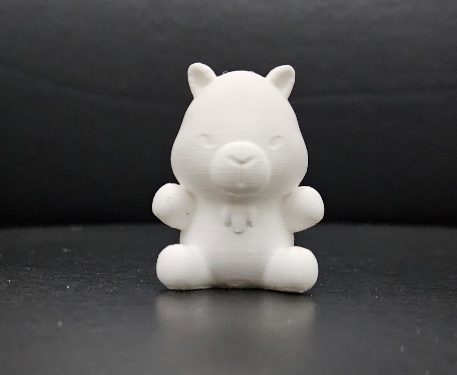 Sitting Capyvara 3D print model_4